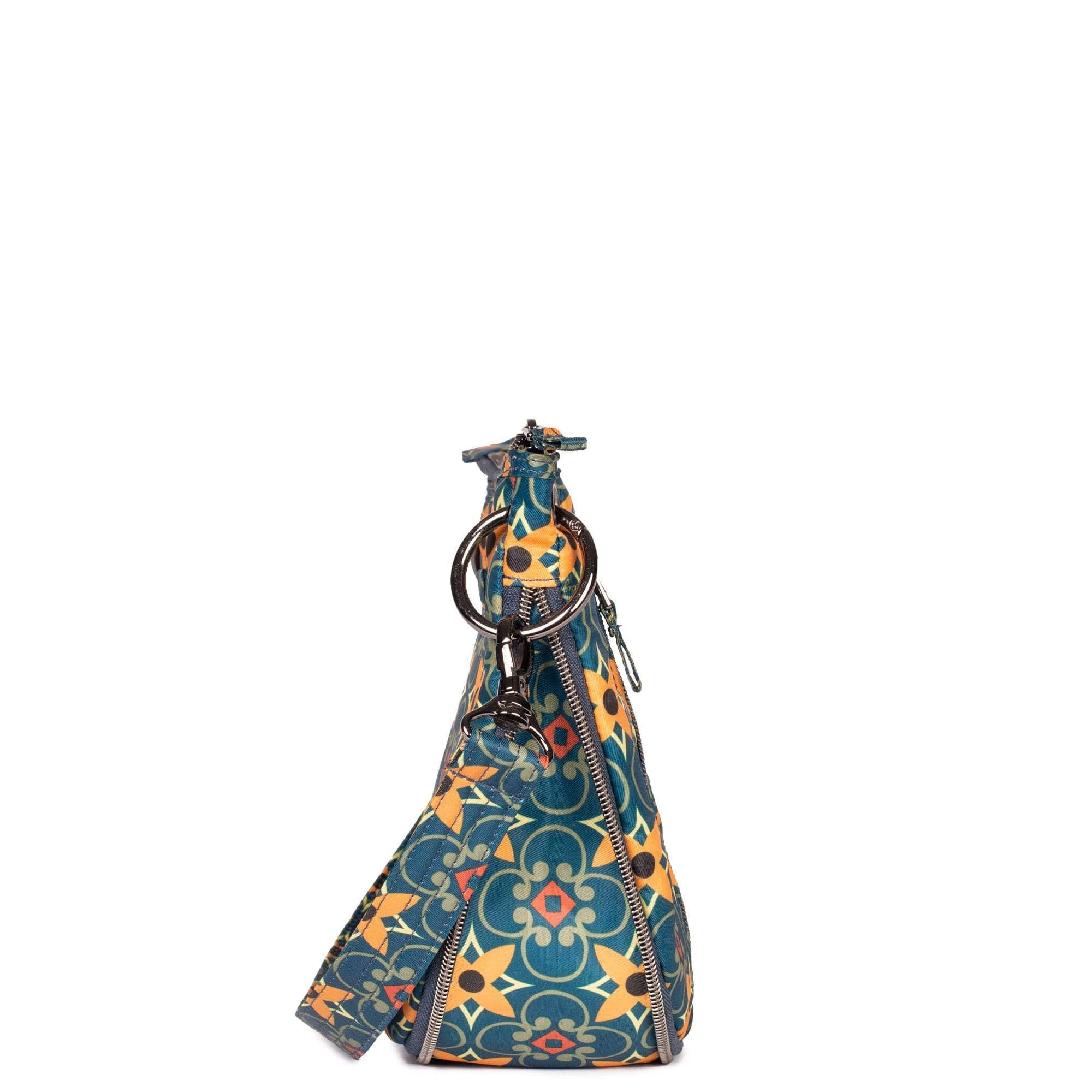 Swivel Convertible Crossbody - TILES TEAL - Swivel_TilesTeal_03